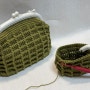 #crochet 🧶 #비비드와플파우치-L