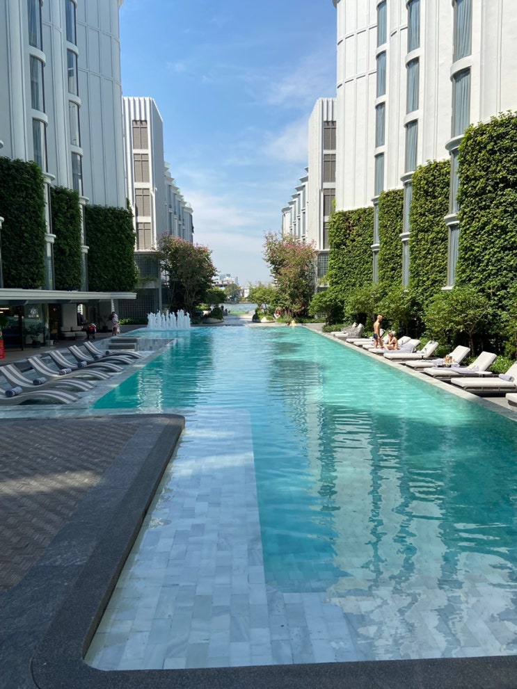 방콕호텔 The salil riverside 셔틀보트 수영장 내돈내산 리뷰 : 네이버 블로그