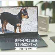 사무용 노트북 강추 삼성전자 갤럭시 북3 프로 개봉기 및 스펙! NT960XFT-A51A