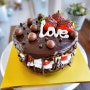발렌타인데이 베이킹♡ 팝시클, 초콜릿 딸기 케이크