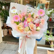 대형 꽃다발 프로포즈 이벤트 :) 연예인 꽃집 , 강남꽃배달 가능한 꽃지은