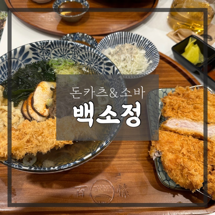 운정맛집 돈가츠&소바 백소정 다율동 파주운정점