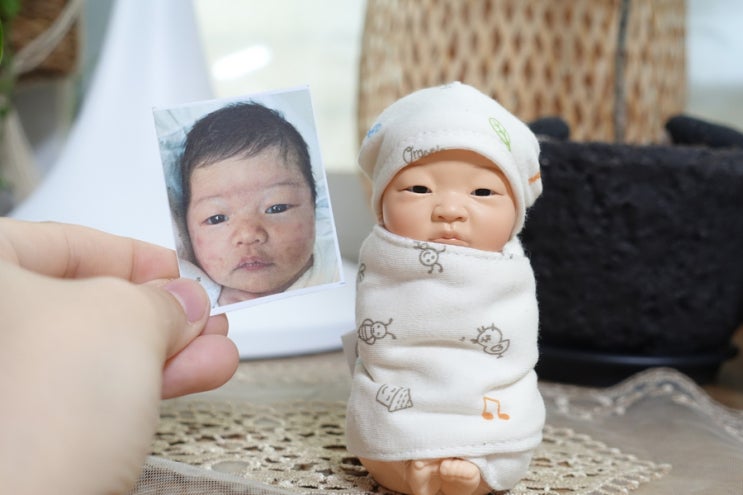 뱃복이 탯줄보관함 아기 피규어 출산선물추천! : 네이버 블로그