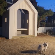 대형 강아지집 만들기 2탄 - 퍼피트랙 하우스에서 애견호텔링