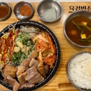 대전 은행동 맛집 고기가 맛있는 '육첩반상'
