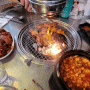 구파발역 고기집 구파발맛극장 특별한 메뉴 고추장삼겹살과 돼지양념껍데기와 해물라면으로 마무리
