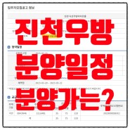 진천 덕산 우방아이유쉘 분양전환 분양가 및 분양일정 feat 모집공고문, 현장 사진