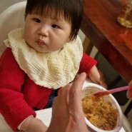 돌아기 국, 반찬 배냇밀에서 유아식단 하기
