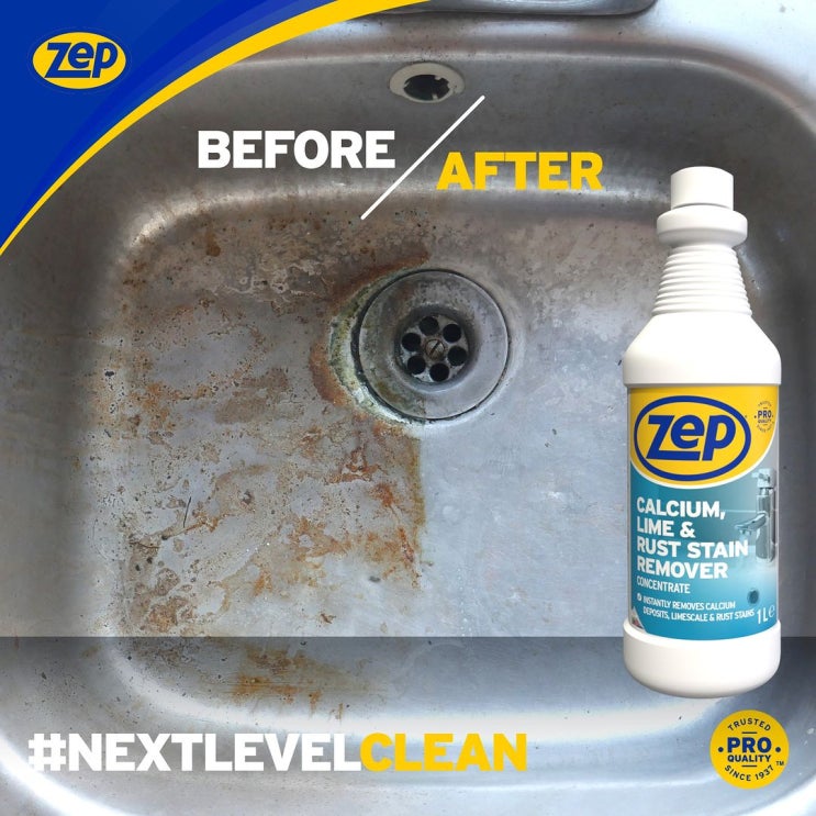 ZEP 칼륨, 석회, 녹제거제 / Calcium, Lime & Rust Stain Remover 네이버 블로그