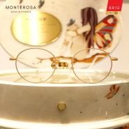 18k gold plated 금테안경 - 몬테로사 마르쿠스 마리엔펠트