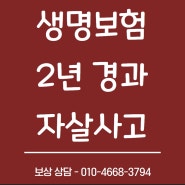 생명보험 2년 경과 자살사고는 왜 조사가 나올까?!