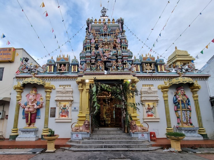 [George Town] 스리 마하 마리암만 사원(Sri Maha Mariamman Temple)(2)