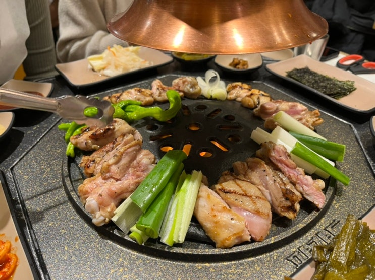 신도림 숯불닭갈비 맛집 팔각도 : 네이버 블로그