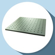 에스티원 광학테이블 알루미늄 브레드보드, aluminum breadboard, 빵판