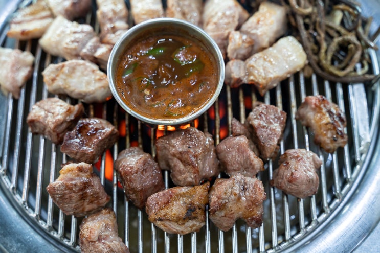 드디어 다녀온 제주 나인리조트 근처 맛집 칠돈가 애월점 : 네이버 블로그