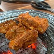 영등포, 신길동 맛집) 숯불에 구워먹는 닭갈비 신길동 천지계벽 솔직후기
