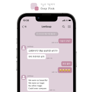 [아이폰 카톡테마] 코지 핑크 *분홍 (iOS, Cozy Pink Ktheme)