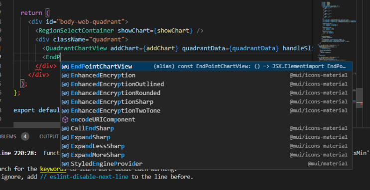 visual studio code React auto import 하는 방법 : 네이버 블로그