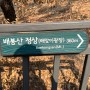 서울 전농동 시립대학교 뒷산 배봉산 등산 후기