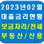 2023년02월 대출금리비교(코픽스변동/보금자리론/디딤돌대출/생애최초주택LTV)