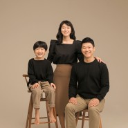 가족사진- 초등학교 입학전 기념 사진