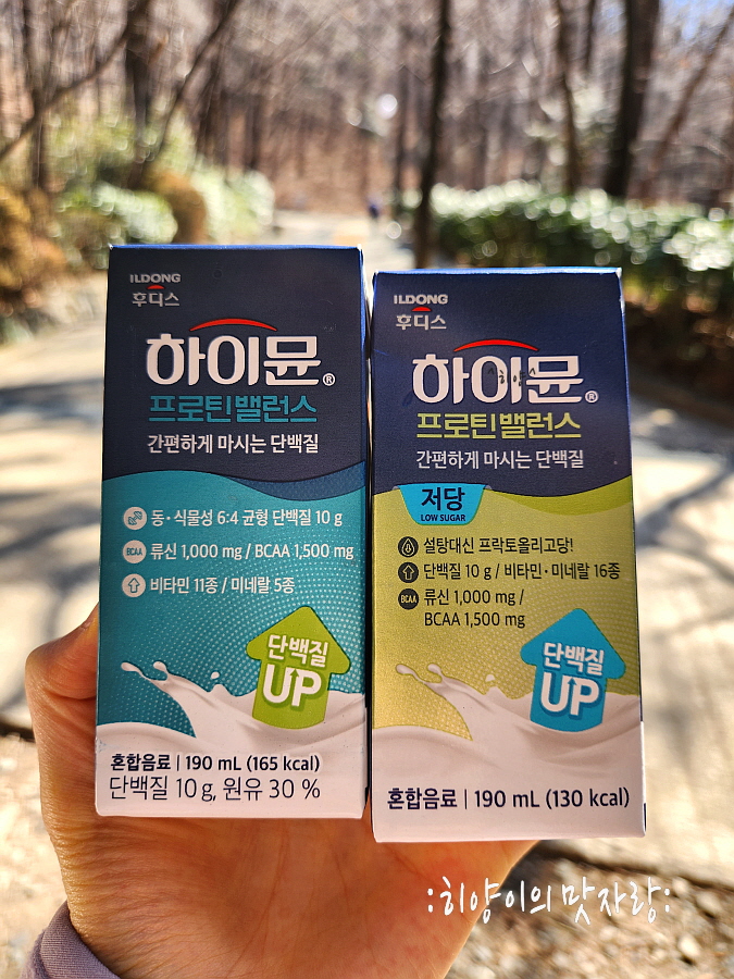 일동후디스 하이뮨 프로틴 밸런스 단백질 음료 마신 후기 : 네이버 블로그
