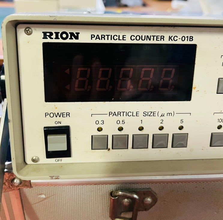 중고 부유입자 측정기 RION Air Particle Counter KC-01B 분산입자 카운터 : 네이버 블로그