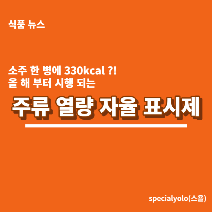 [식품 소식 및 뉴스] 