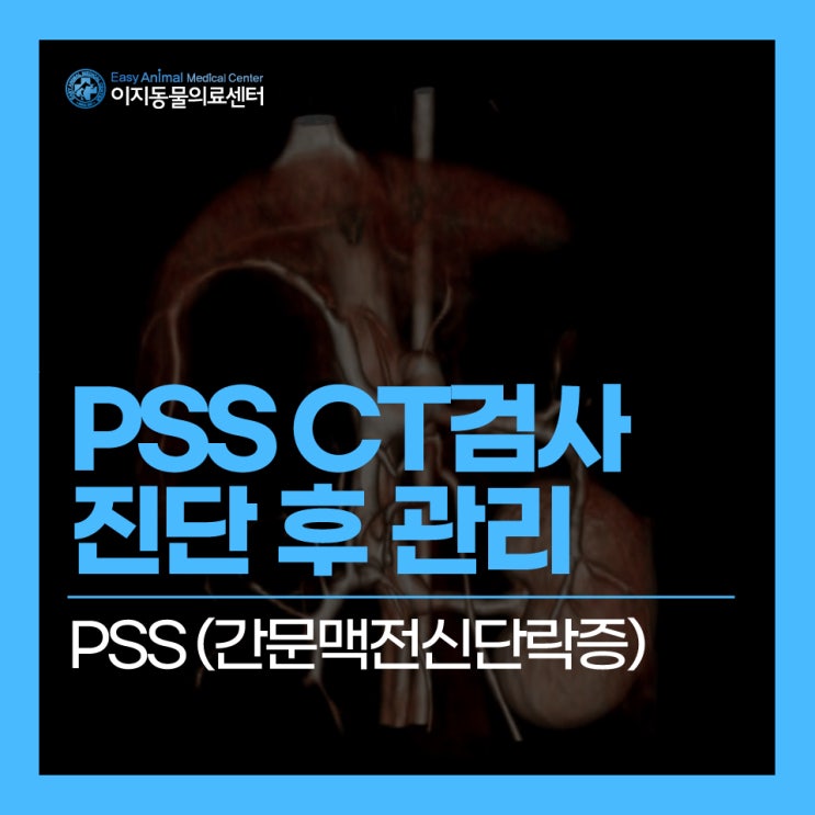 [부천이지동물의료센터] 간문맥전신단락증(Portosystemic shunt, PSS) : 네이버 블로그