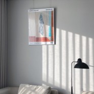 액자 포스터로 봄맞이 집 분위기 바꾸기, 우리 집 포스터 모음