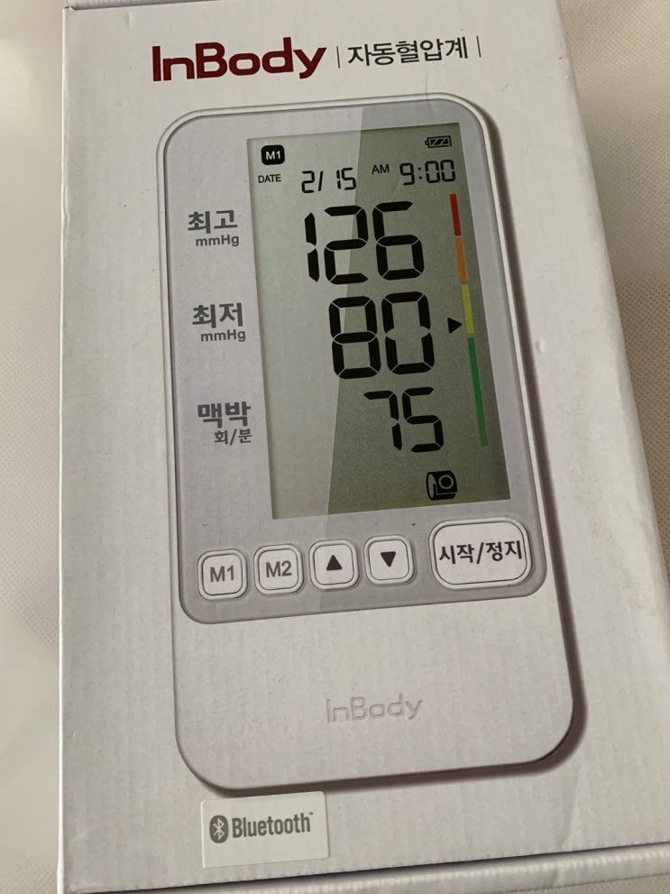 원터치 커프로 편리한 가정용 혈압계 인바디 : 네이버 블로그