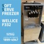 소프트아이스크림 기계 웰아이스 F332설치사례제주 여누카페