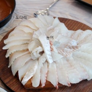 강릉회맛집 두툼한 회가 맛있는 해마루!
