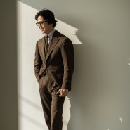 Brown cotton suit / 브라운 코튼 수트