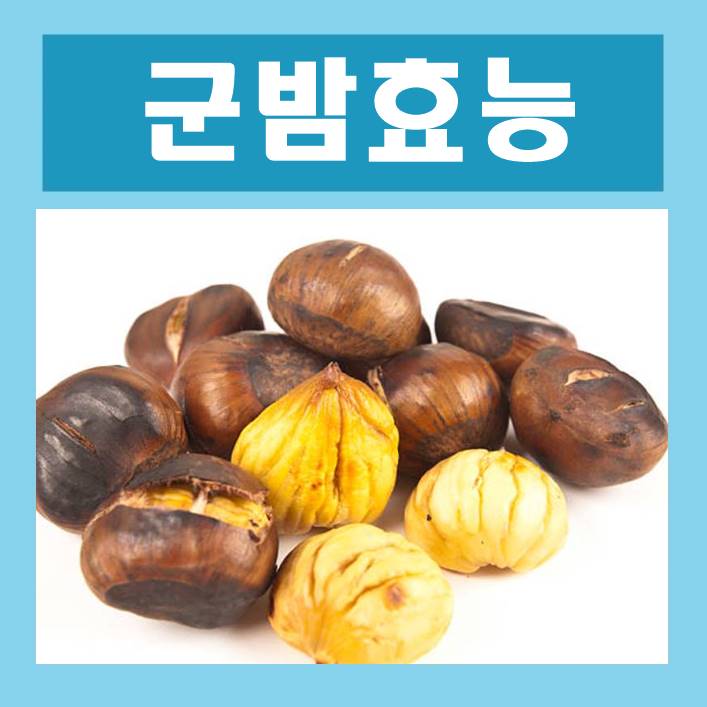 군밤효능 건강해지는 비결(배탈 설사) : 네이버 블로그