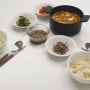 쿠첸 더핏 듀얼프레셔 전기밥솥으로 고슬고슬 콩나물밥 만들기