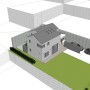 양평 서종 문호리 단독주택(이우연율家) 신축공사 건축설계(입면계획4) by 라움건축사사무소