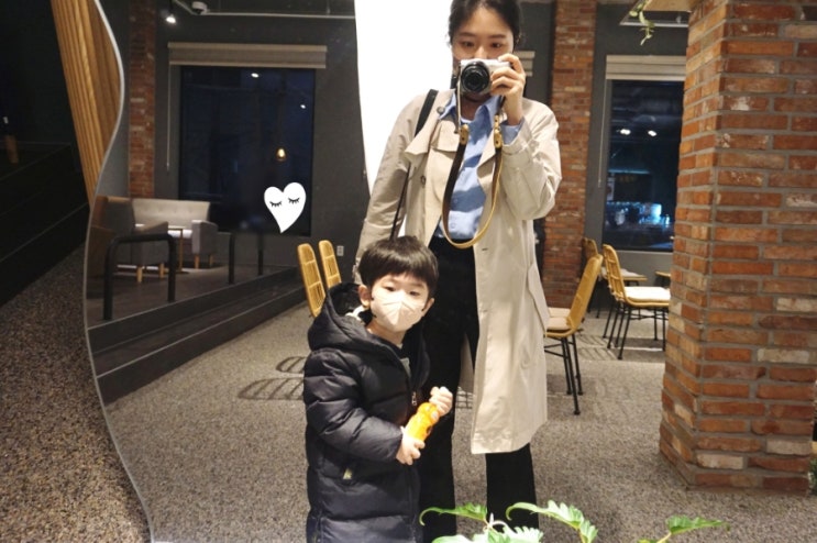 부산명지카페 크로플맛집 담윤에서 가족 나들이