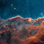 젊은 별의 폭발 Webb, Carina Nebula에서 발견