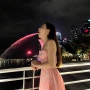 싱가포르 신혼여행 1박2일 스탑오버 #1 발리공항에서 창이공항 이동, 마리나베이샌즈 싱가폴 호텔 인피니티풀 즐기기, 멀라이언파크