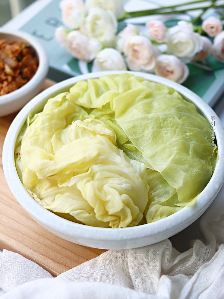 양배추 찌는법 전자레인지 양배추 찌는시간 양배추찜 양배추쌈 세척 손질 : 네이버 블로그