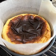 [바스크치즈케이크 만들기] 크림치즈 듬뿍넣어만든 간단하지만 고급진 티푸드 냠냠