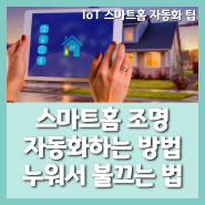 [IoT] 누워서 불끄기! 스마트홈 조명 자동화하는 방법 (스마트조명, 스위치봇, 이너릴레이)