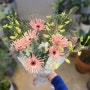 한남동 꽃집 저스트 가든의 덴파레& 페사로 거베라 믹스 꽃다발