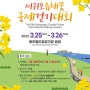 [서귀포축제] 살구꽃, 벚꽃, 유채꽃이 활짝 핀 길따라 미리 걸어보는 제25회 서귀포유채꽃 국제걷기대회