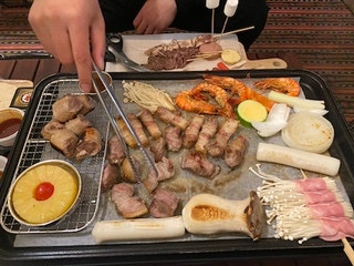 경산 사동고기맛집 산으로간캠프 야외캠핑