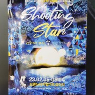 카제박(박승우)KAZE PARK 아티스트 전시 - 강남 브랜뉴 디자인 아카데미 '하늘에서 내리는 별 (Shooting Star)디지털 아트 갤러리 전시