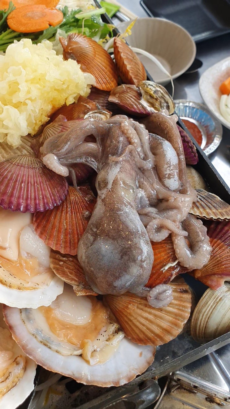 영종도 조개찜 '소나무식당' 가족 모임 추천 인생 맛집 : 네이버 블로그