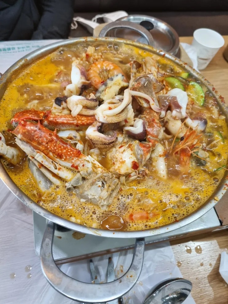 전북 부안 채석강(격포) 싱싱한 해산물을 맛볼 수 있는 해물탕 맛집 