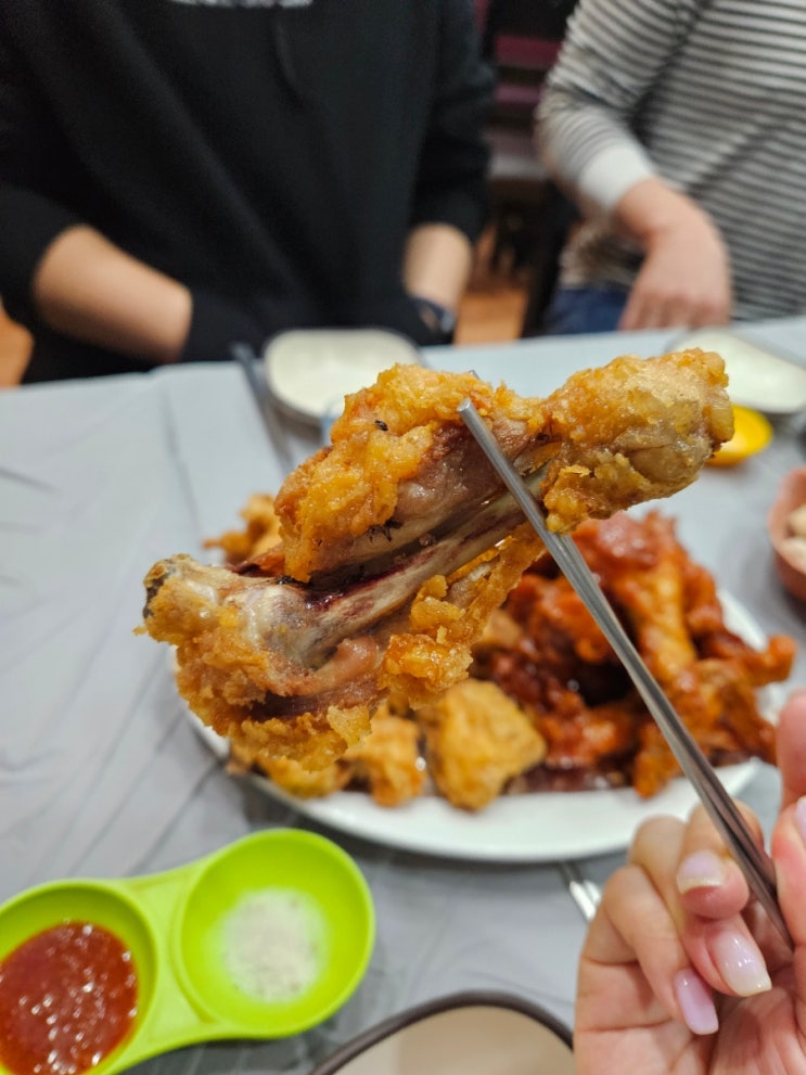 명지 오션시티 동네맛집 '해피치킨' : 네이버 블로그